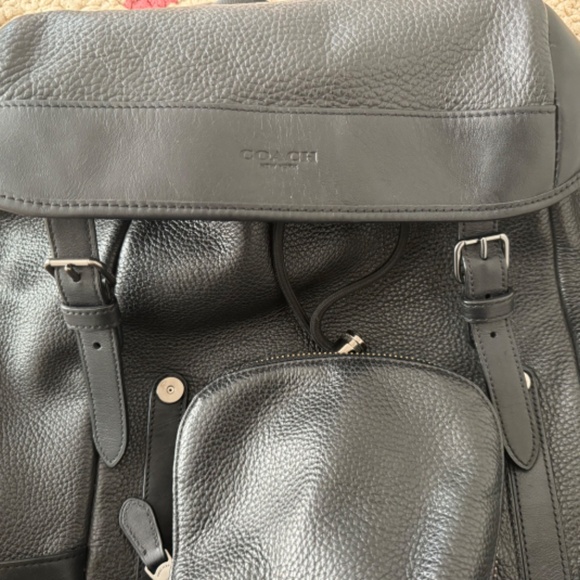 Authentic Coach Leather Backpack - Picture 9 of 10